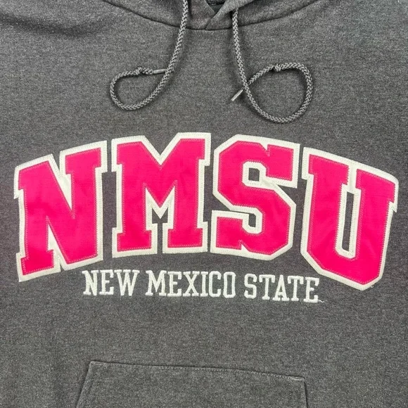 New Mexico State University Champion NMSU Embroidered Hoodie Sweatshirt - Picture 2 of 7